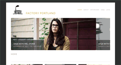 Desktop Screenshot of factoryportland.com