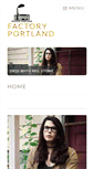 Mobile Screenshot of factoryportland.com